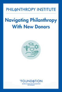 Jewish Community Foundation Los Angeles Navigating Philanthropy with New Donors